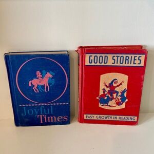 Vintage Hardback Book Lot Children's Good Stories Joyful Times 1939 1940